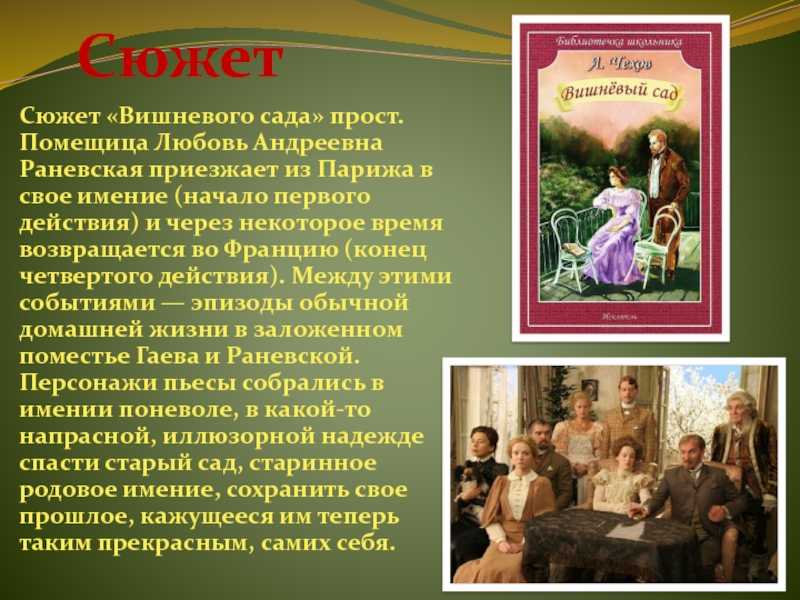 Образ и характеристика любви раневской в пьесе вишнёвый сад чехова сочинение