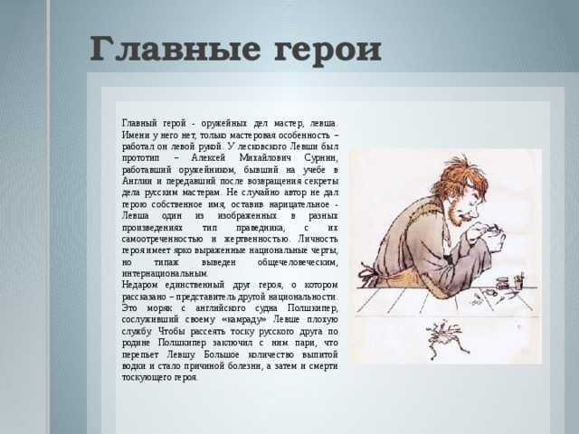 Краткое содержание рассказа лескова левша: пересказ и суть произведения | tvercult.ru